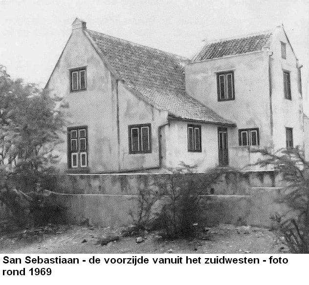 16. San Sebastiaan voorzijde vanuit het zuidwesten rond 1969